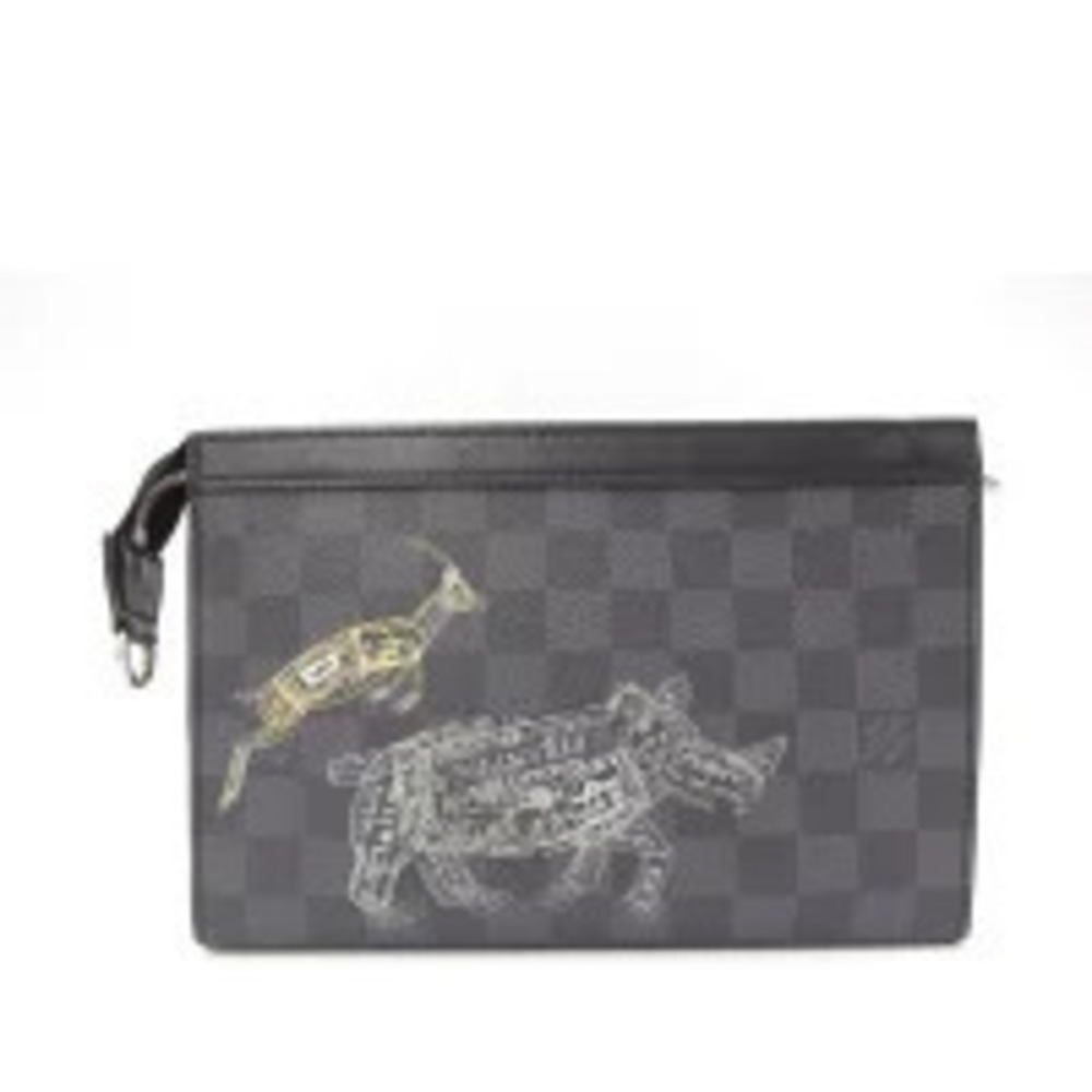 Louis Vuitton Graphite Gaston Damier Wearable Black